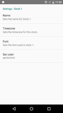 Dual Clock Widget для Alcatel скриншот 1